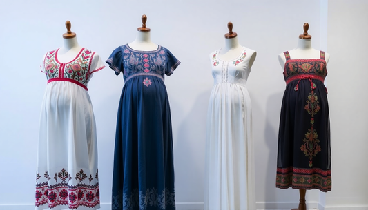 2025 Trends in Ethnic Maternity Dresses: Your Guide to Elegant and Comfortable Pregnancy Wear - HENAL