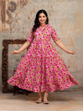 Henal Anarkali Gown (Pink)