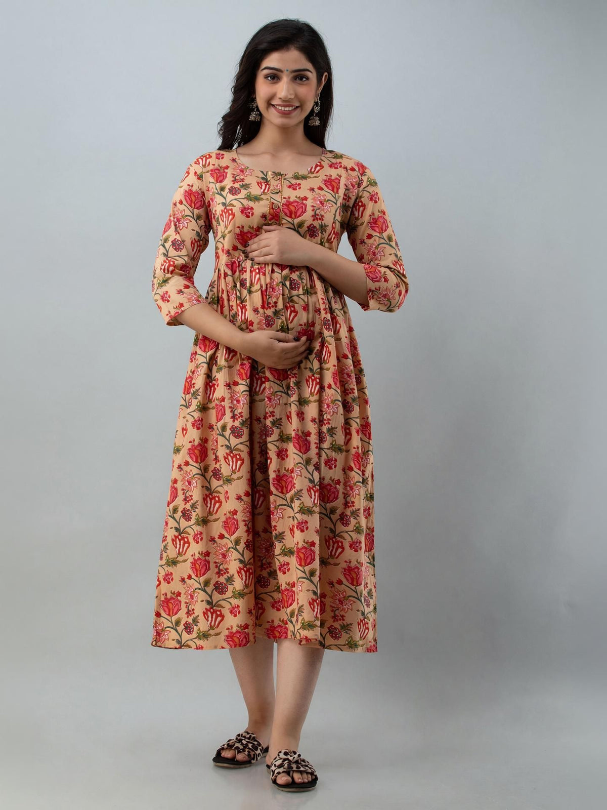 Henal Anarkali Gown (Multicolor)